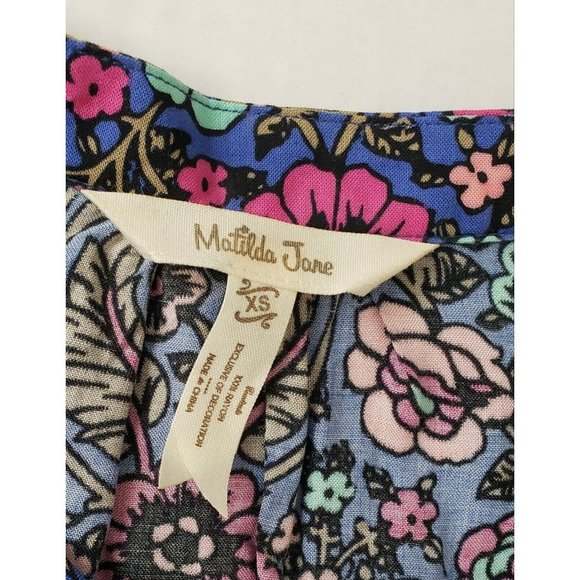 Matilda Jane Dress Women's XS Floral Boho Tunic - Picture 3 of 7